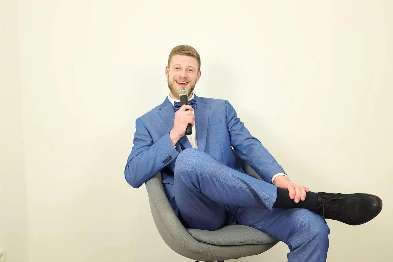 Tamada Christian bei einer Hochzeit