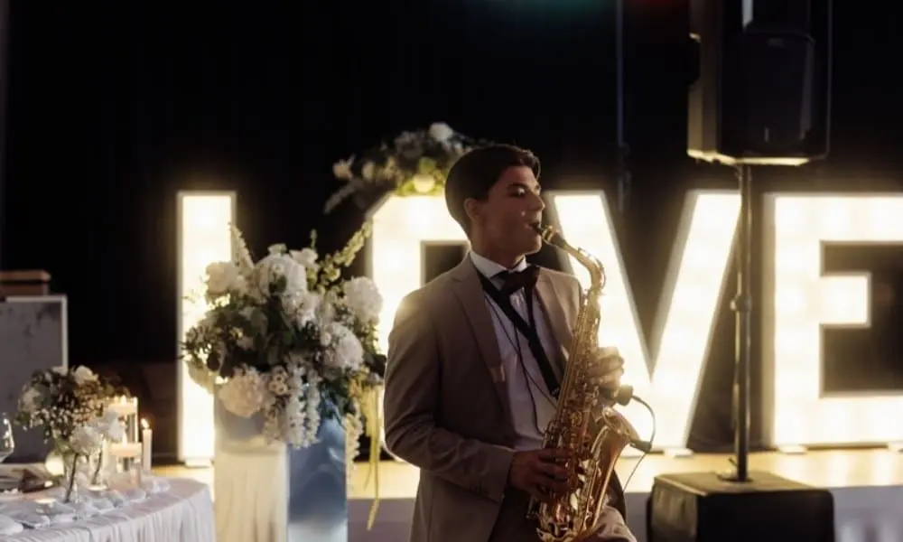 DJ Arti-Sax bei einer Hochzeit