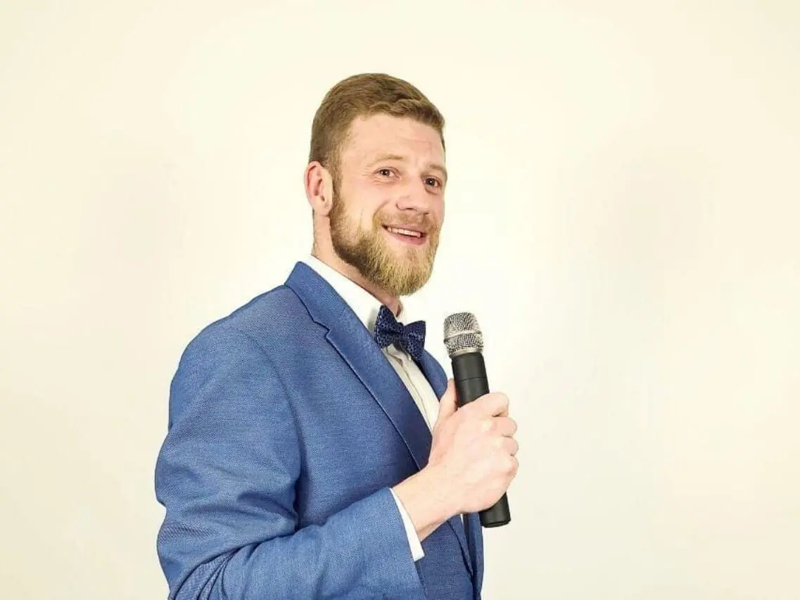 Tamada Christian bei einer Hochzeit