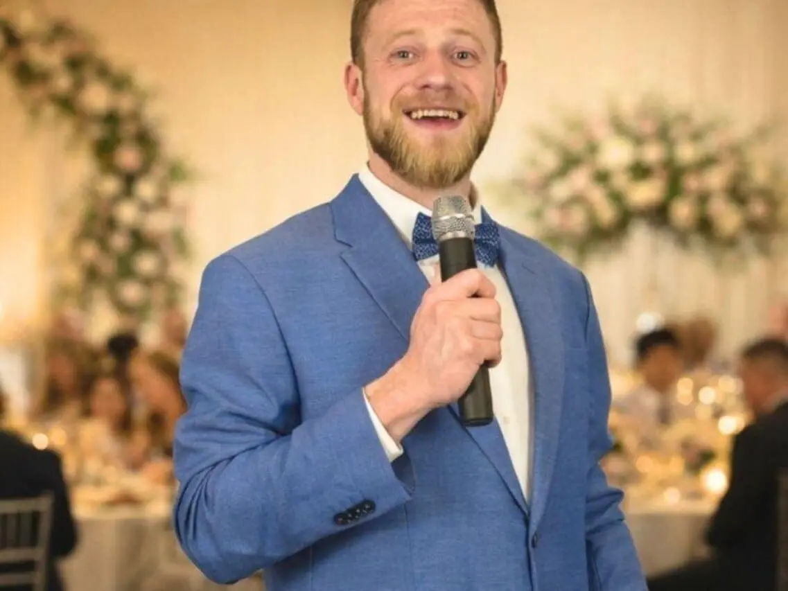 Tamada Christian bei einer Hochzeit