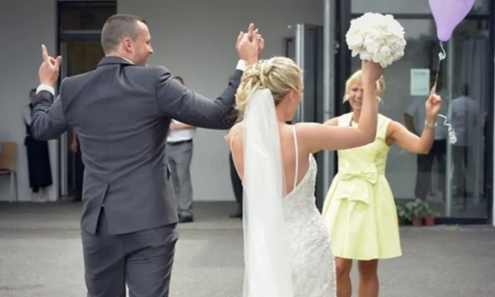 Tamada Larissa bei einer Hochzeit