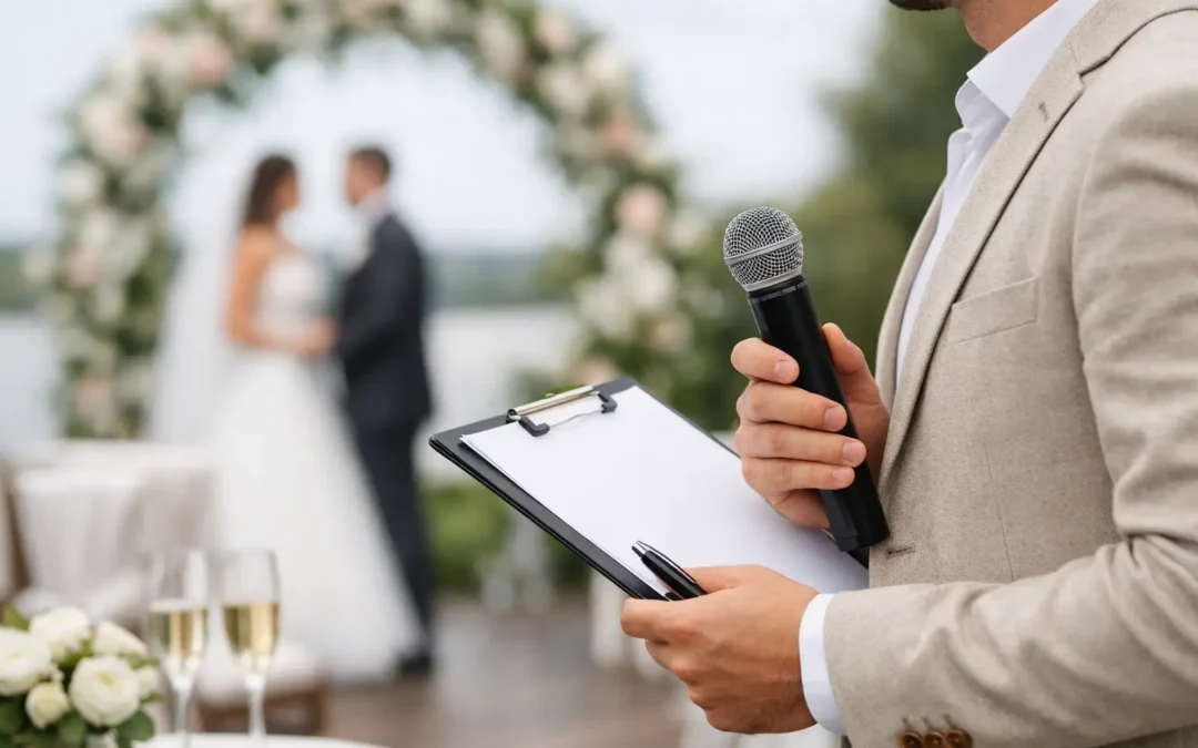Moderation für Hochzeit vorbereiten leicht gemacht