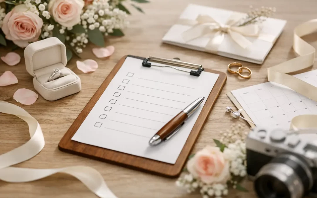 Hochzeitsplanung Checkliste für euren großen Tag