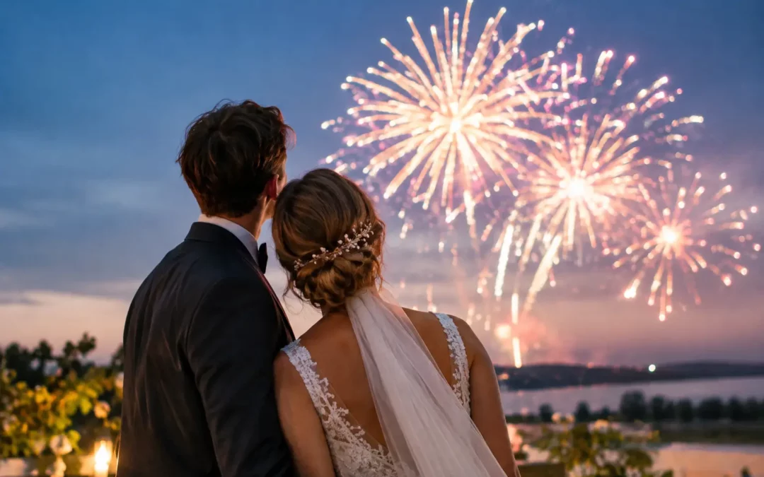 Feuerwerk zur Hochzeit erlaubt? Das gilt